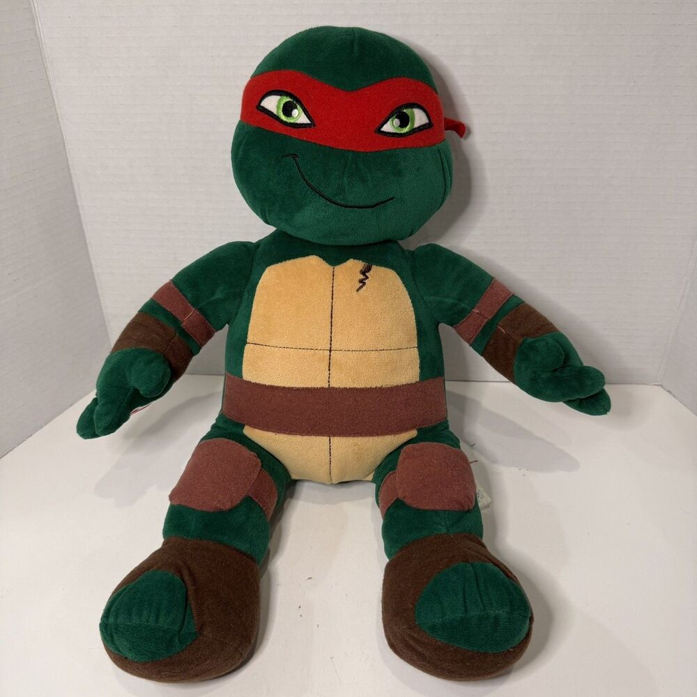 Build-A-Bear Teenage Mutant Ninja Turtles Raphael 18" Nickelodeon Plush